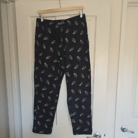 Polo Ralph Lauren Black Patterned Joggers - Picture 1 of 11